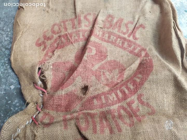 Antig&uuml;edades: Saco antiguo de Arpillera Yute - Foto 1