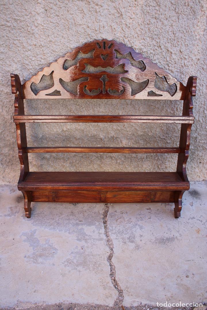 Antig&uuml;edades: repisa platera - Foto 5