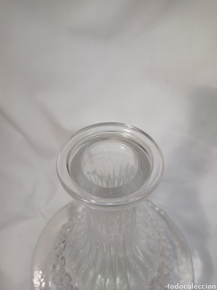 Antig&uuml;edades: BOTELLA DE CRISTAL PARA LICOR - Foto 3