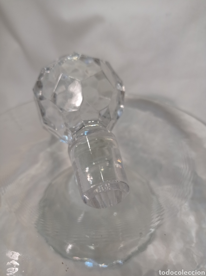 Antig&uuml;edades: BOTELLA DE CRISTAL PARA LICOR - Foto 5