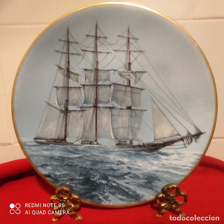 Antig&uuml;edades: plato de barco coleccionable - Foto 1