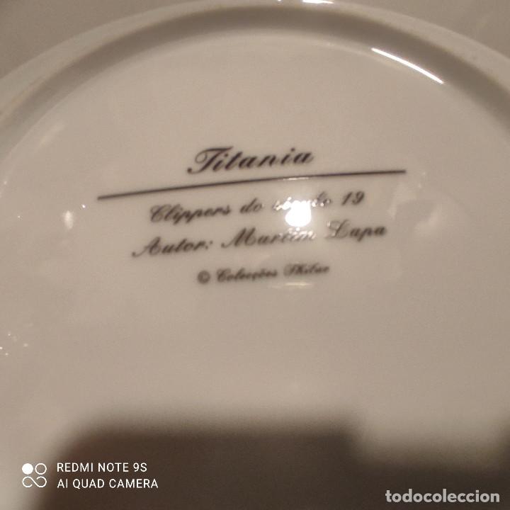 Antig&uuml;edades: plato de barco coleccionable - Foto 2