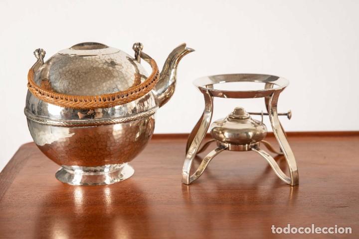Antig&uuml;edades: Antiguo samovar de dise&ntilde;o escandinavo - Foto 3