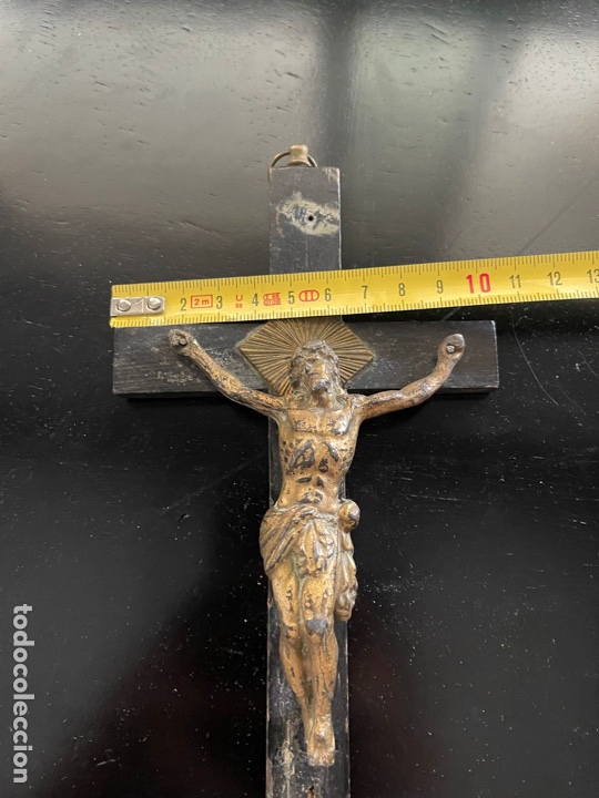 Antig&uuml;edades: Antiguo crucifijo - Foto 2
