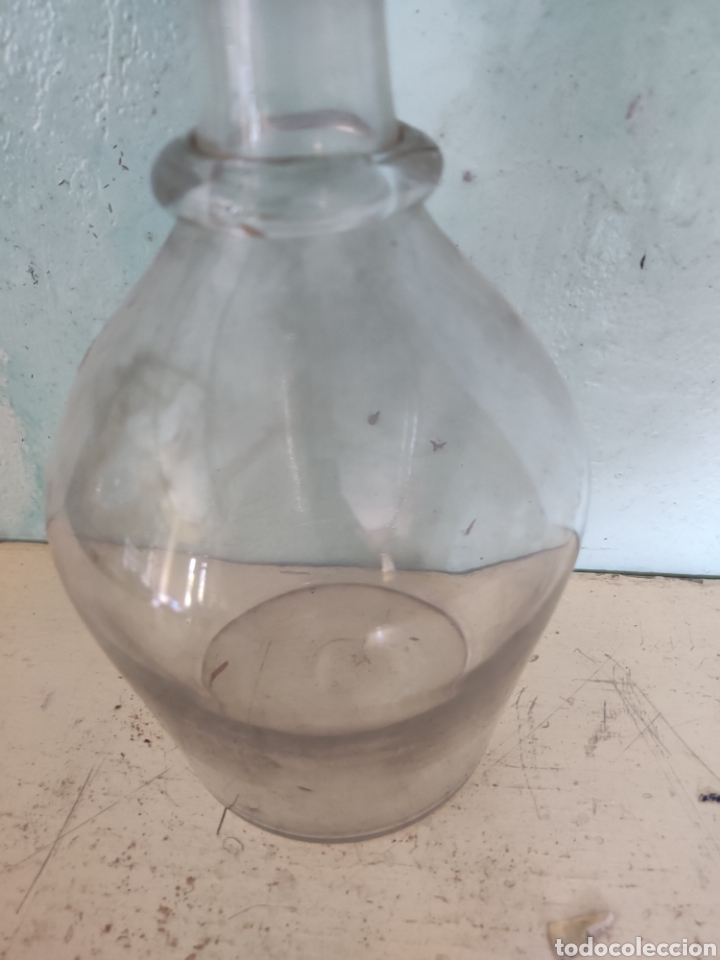 Antig&uuml;edades: Botella de cristal - Foto 3