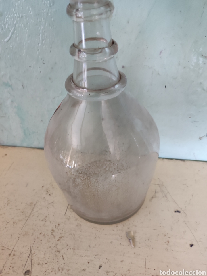 Antig&uuml;edades: Botella de cristal - Foto 3