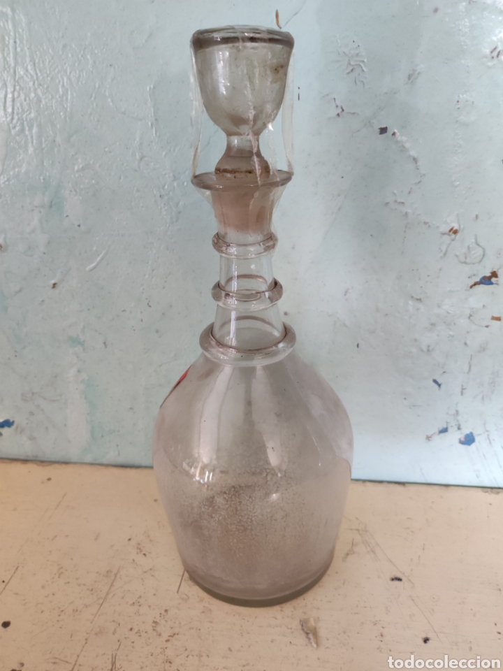 Antig&uuml;edades: Botella de cristal - Foto 1