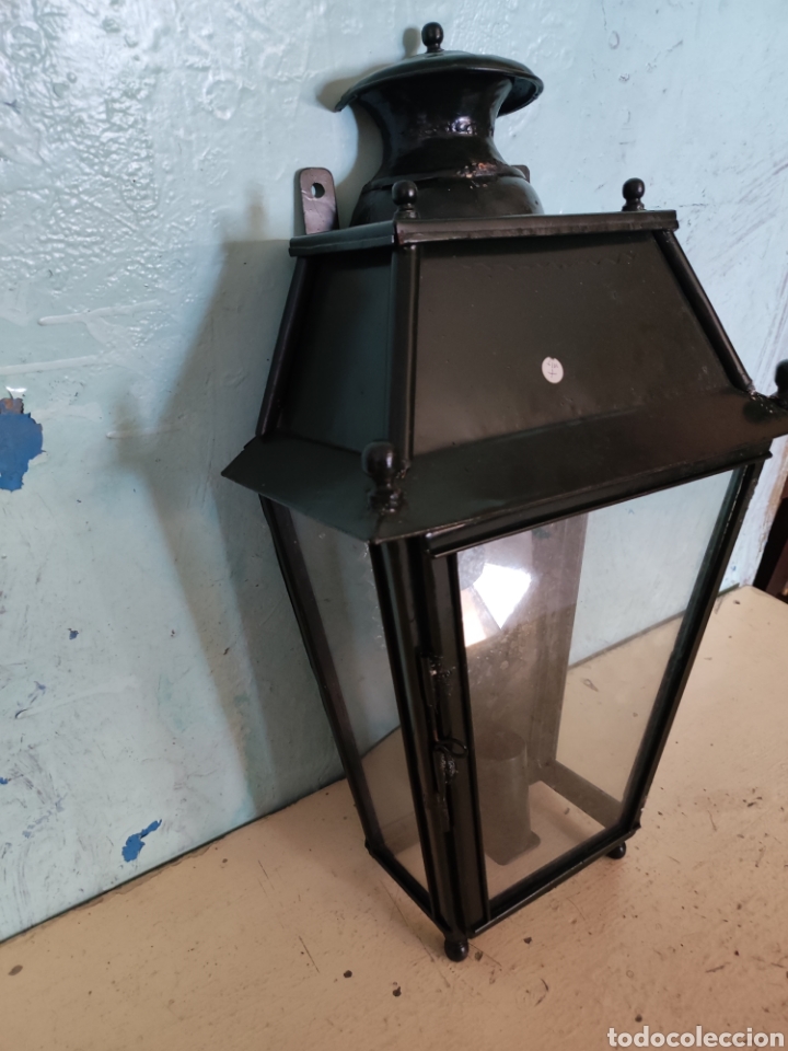 Antig&uuml;edades: Farol de hierro - Foto 2