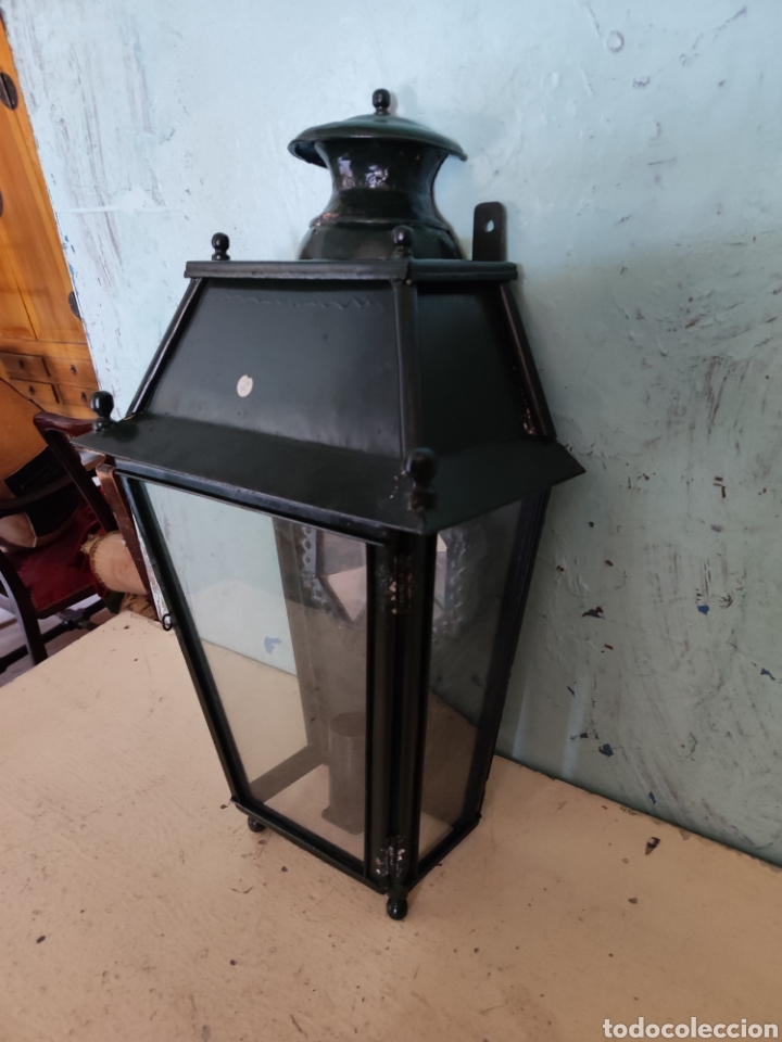 Antig&uuml;edades: Farol de hierro - Foto 3