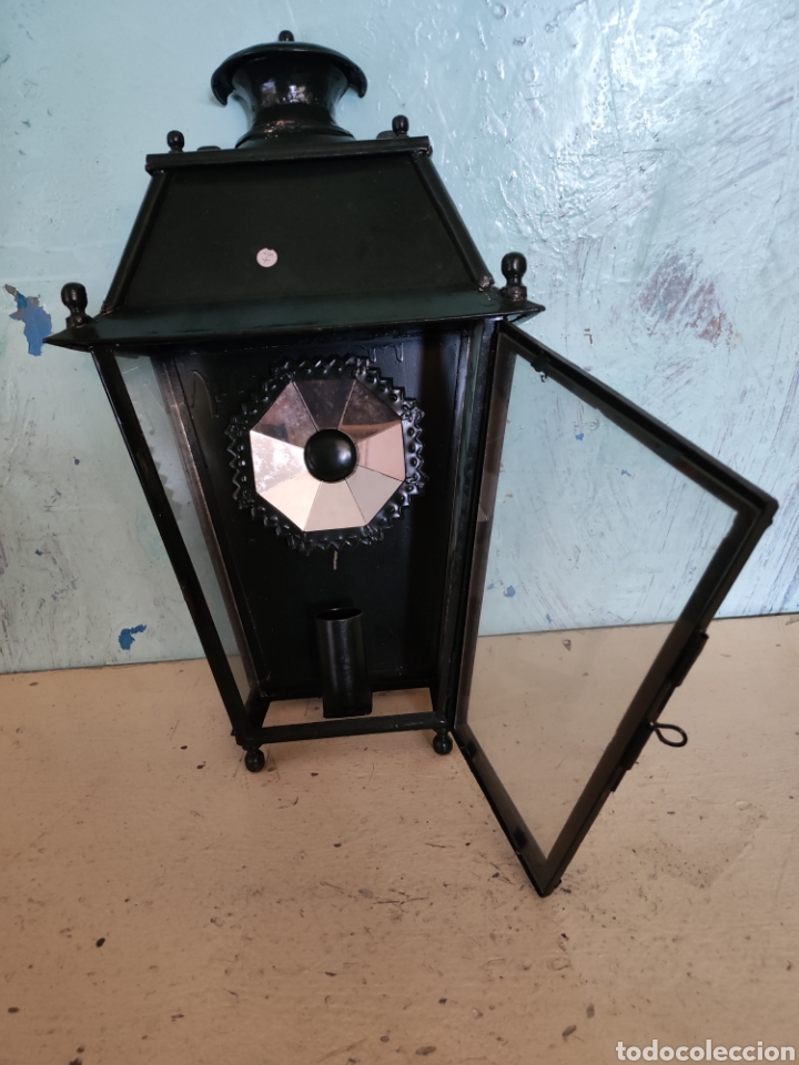 Antig&uuml;edades: Farol de hierro - Foto 4