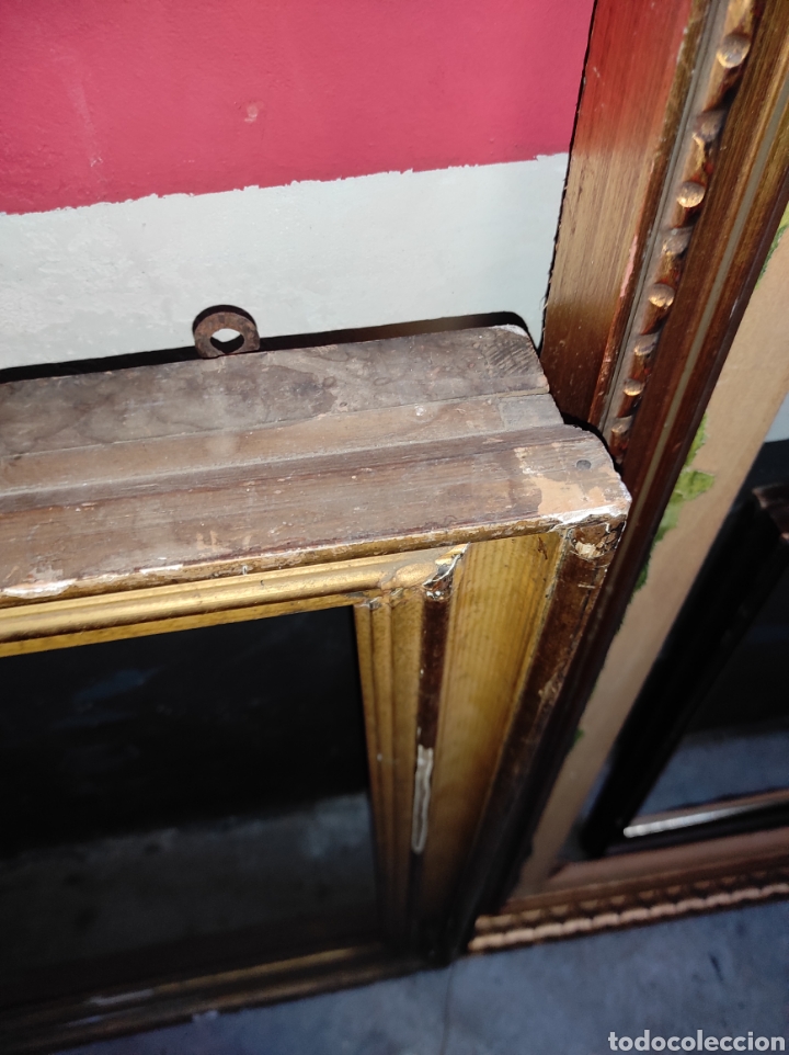 Antig&uuml;edades: Lote de Marcos de Madera - Cuadros - - Foto 3