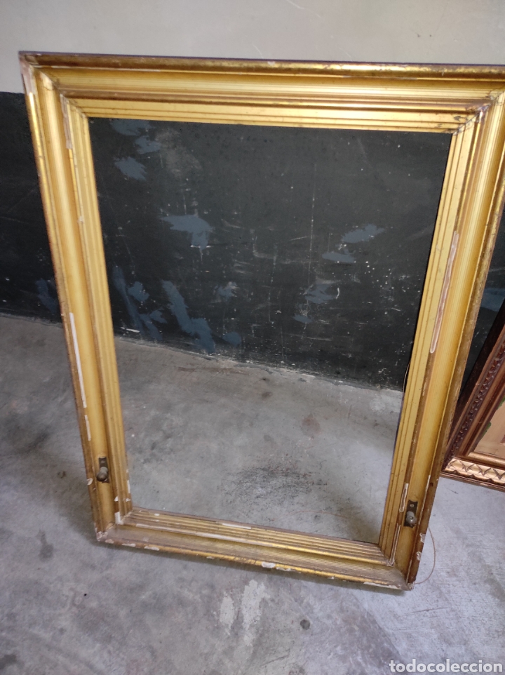 Antig&uuml;edades: Lote de Marcos de Madera - Cuadros - - Foto 4