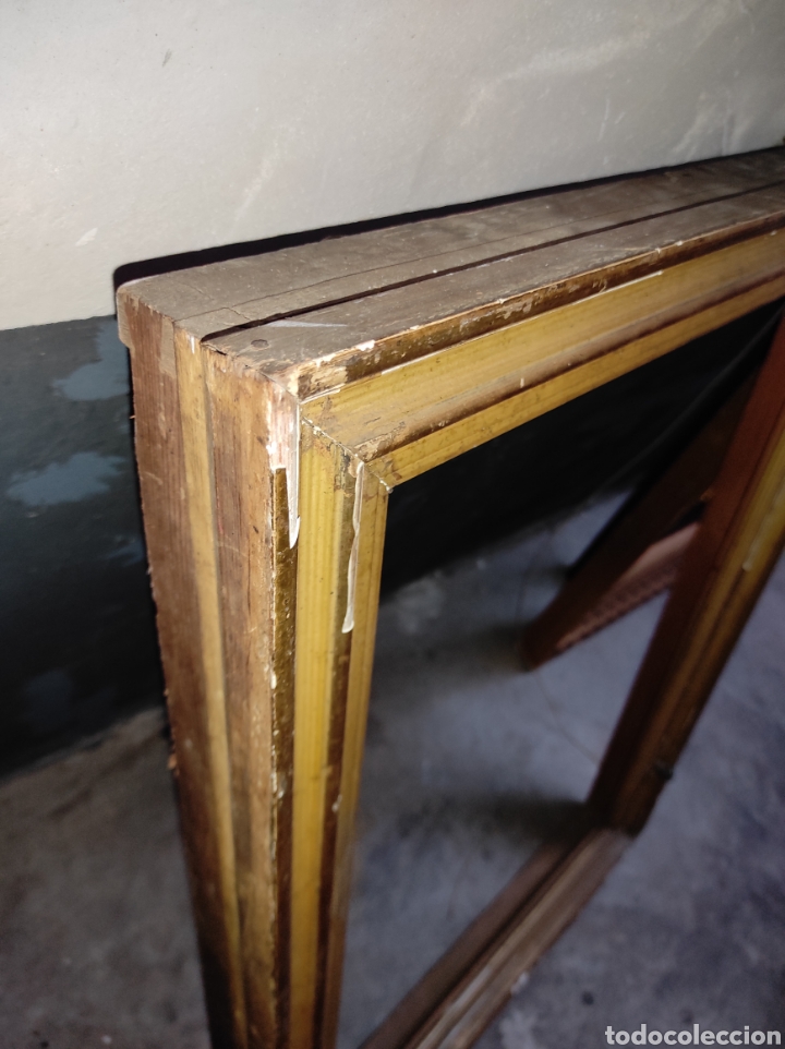 Antig&uuml;edades: Lote de Marcos de Madera - Cuadros - - Foto 6