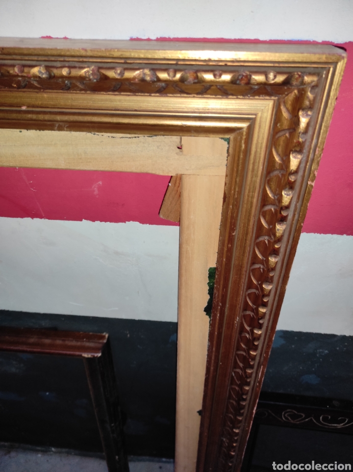 Antig&uuml;edades: Lote de Marcos de Madera - Cuadros - - Foto 10