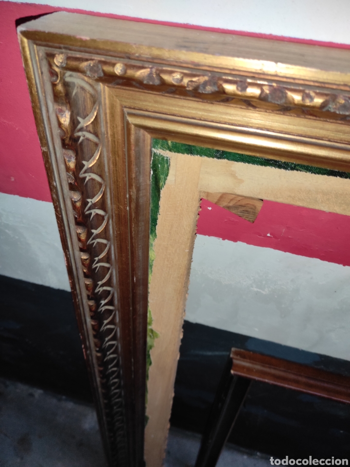 Antig&uuml;edades: Lote de Marcos de Madera - Cuadros - - Foto 11