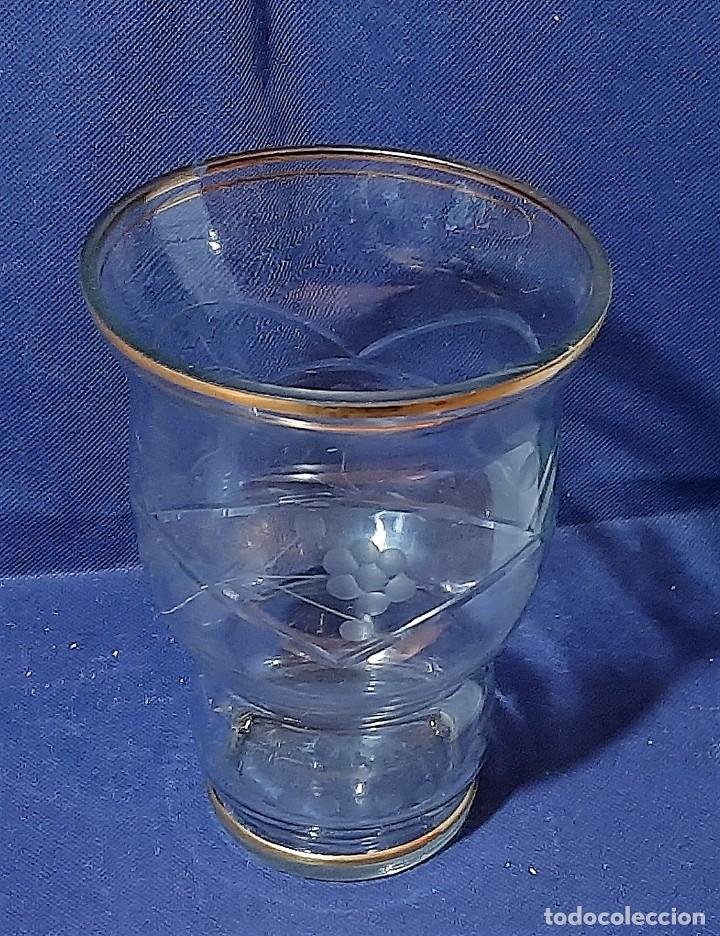 Antig&uuml;edades: Centro de mesa de cristal tallado - Foto 2