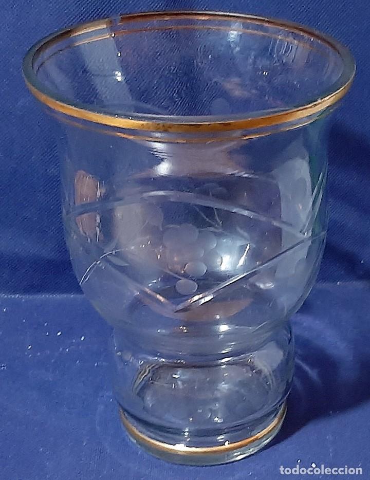 Antig&uuml;edades: Centro de mesa de cristal tallado - Foto 3