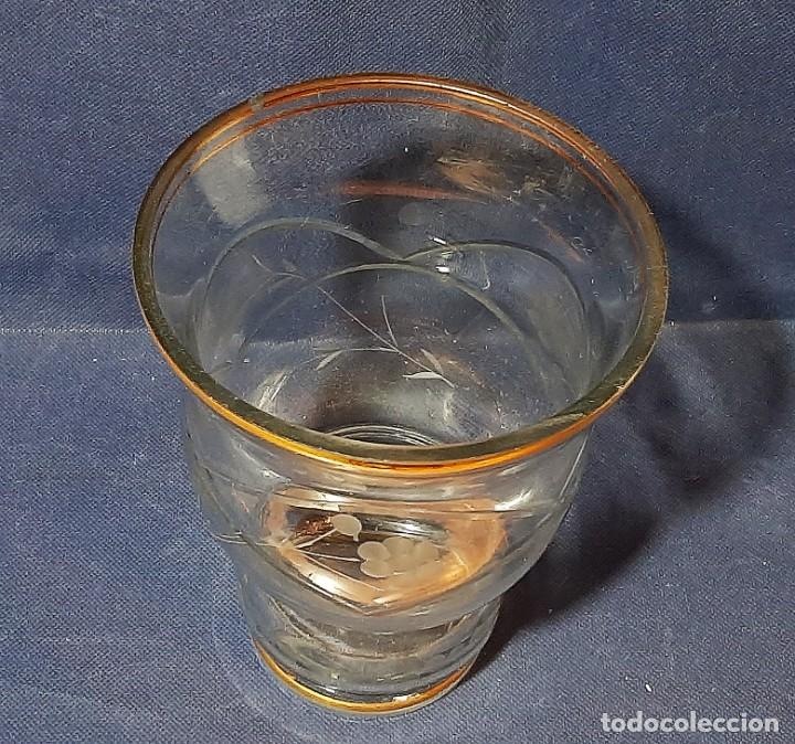 Antig&uuml;edades: Centro de mesa de cristal tallado - Foto 5