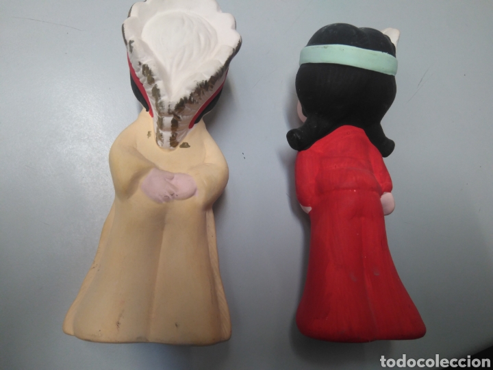 Antig&uuml;edades: 2 figuras pareja Indios - Foto 6