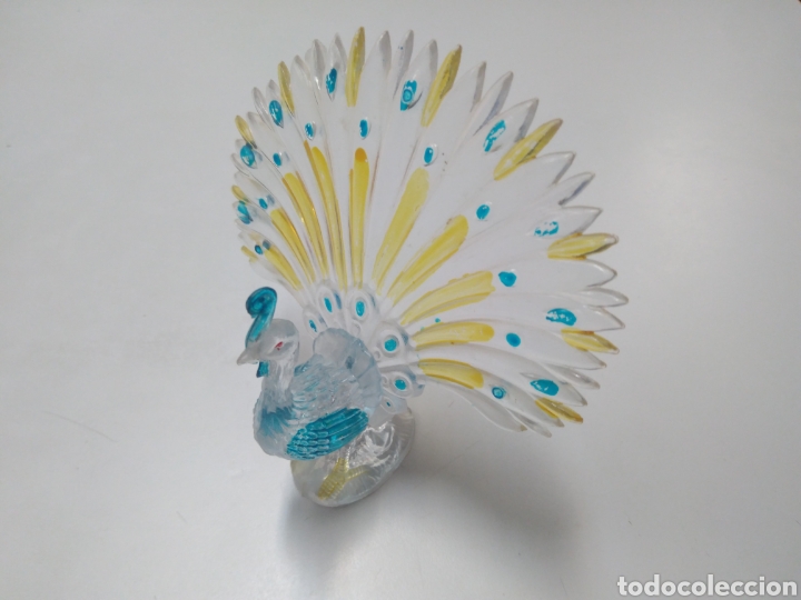 Antig&uuml;edades: Pavo Real de plastico - Foto 1
