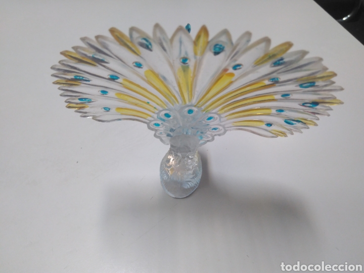 Antig&uuml;edades: Pavo Real de plastico - Foto 2