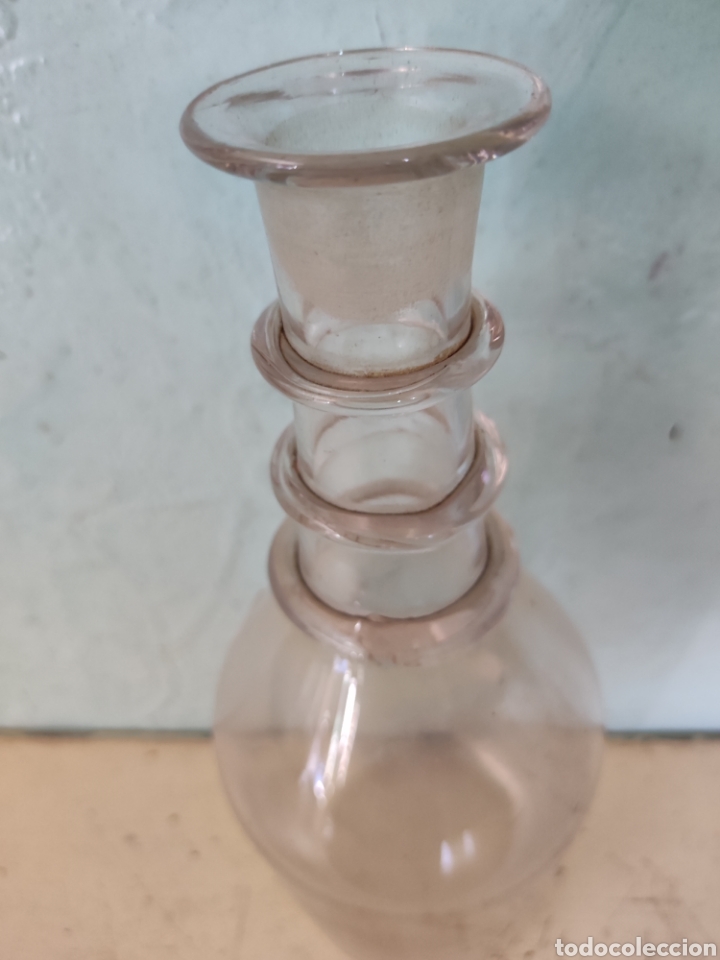 Antig&uuml;edades: Botella de cristal - Foto 2