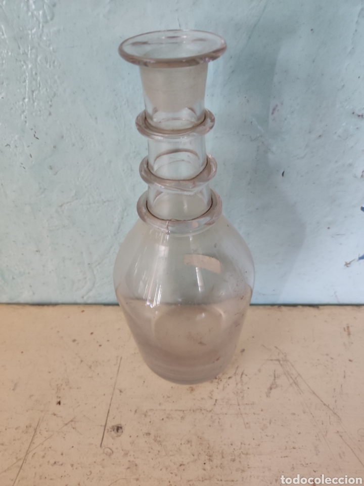 Antig&uuml;edades: Botella de cristal - Foto 1