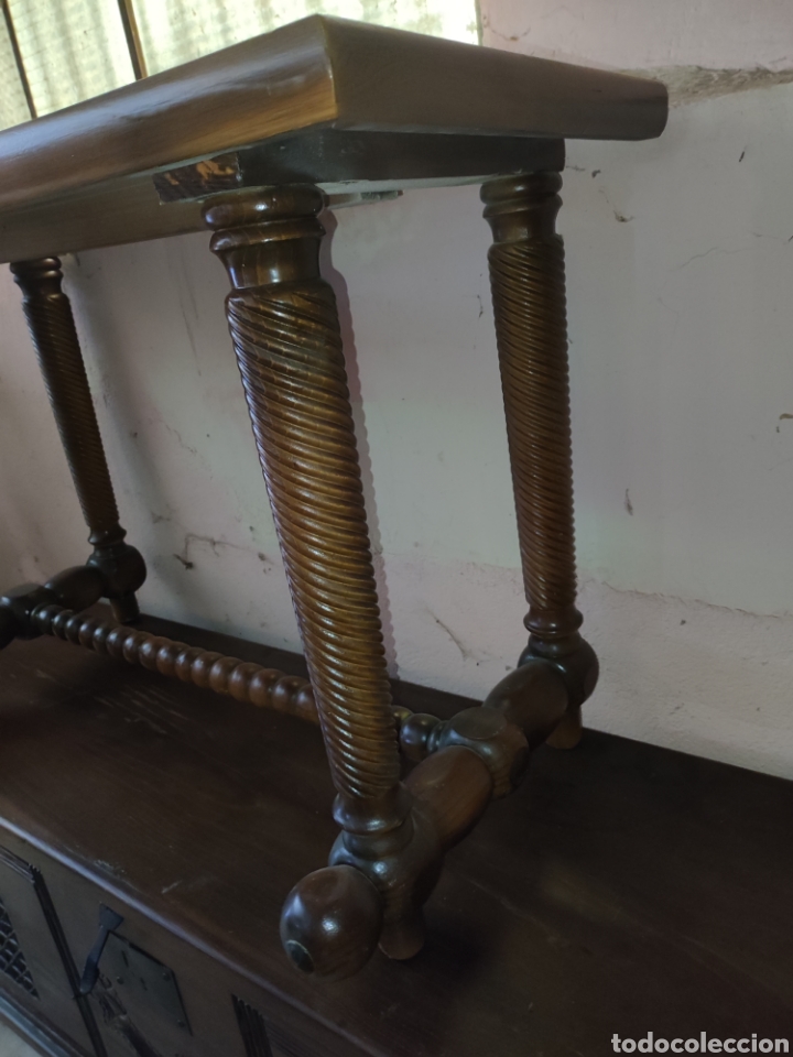 Antig&uuml;edades: Mesa de bargue&ntilde;o - Foto 2