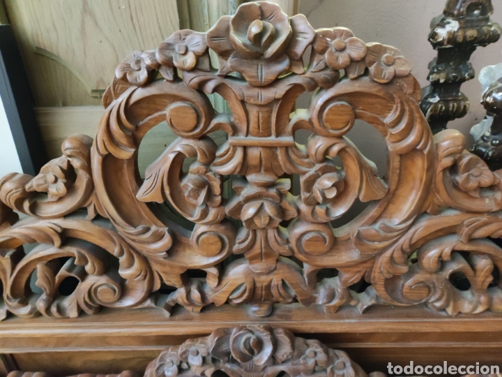Antig&uuml;edades: Cama tallada - Foto 2