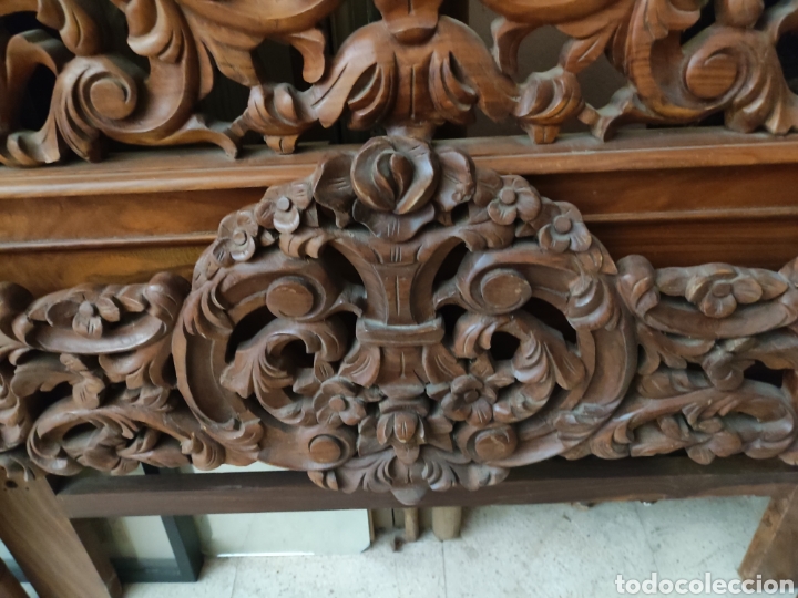 Antig&uuml;edades: Cama tallada - Foto 4