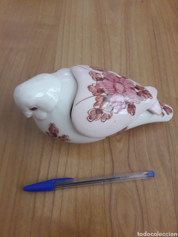 Oggetti Antichi: JABONERA DE CER&Aacute;MICA CON FORMA DE PALOMA. D&Eacute;CADA 1970