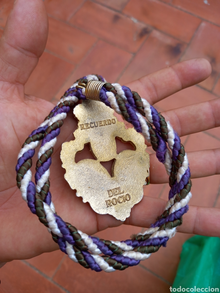 Antig&uuml;edades: MEDALLA RECUERDO DEL ROCIO - Foto 3