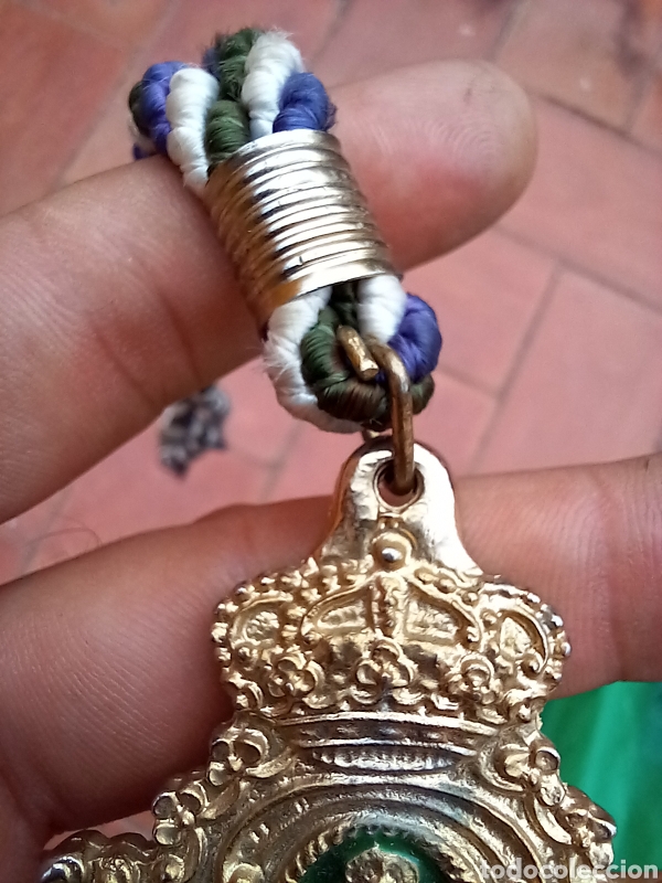 Antig&uuml;edades: MEDALLA RECUERDO DEL ROCIO - Foto 4