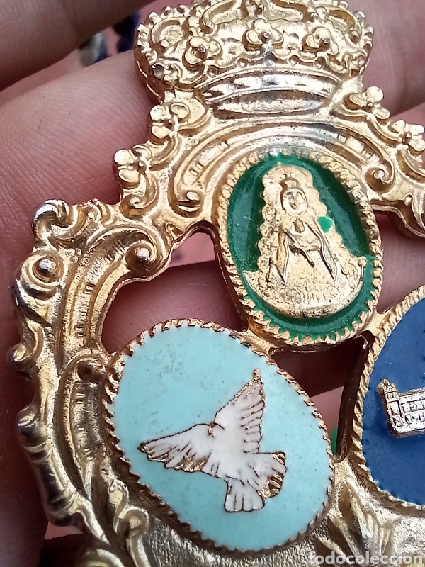 Antig&uuml;edades: MEDALLA RECUERDO DEL ROCIO - Foto 5