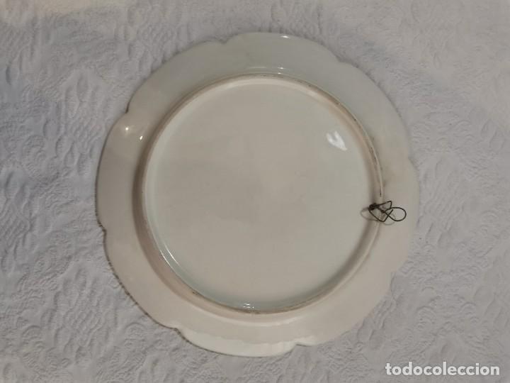 Antig&uuml;edades: Pareja de platos de Manises (Valencia) - Foto 4