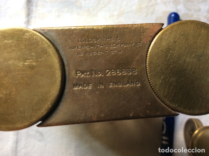 Antig&uuml;edades: Lote dos encendedores de mesa - Foto 4