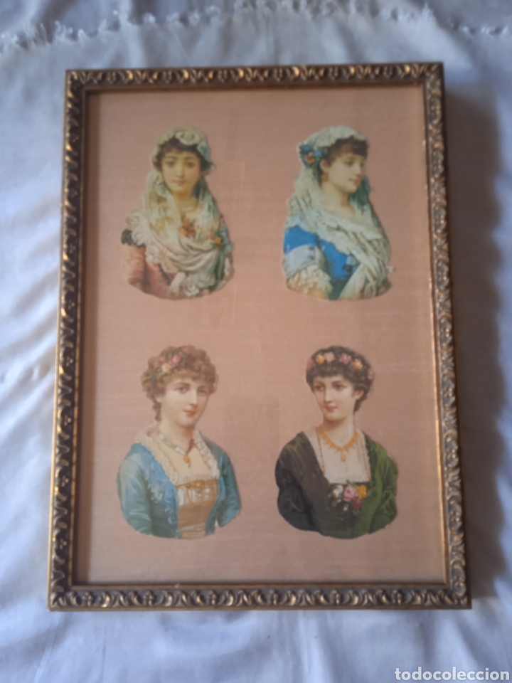 Antig&uuml;edades: Cuadro cromos - Foto 1