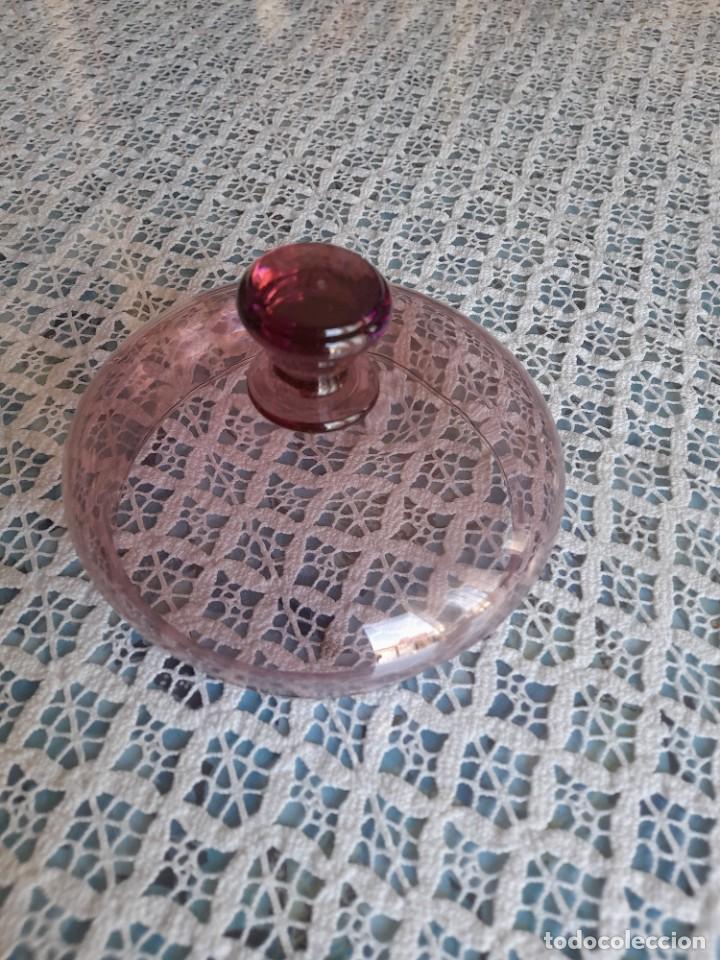 Antig&uuml;edades: Tapa para albarelo de cristal - Foto 2