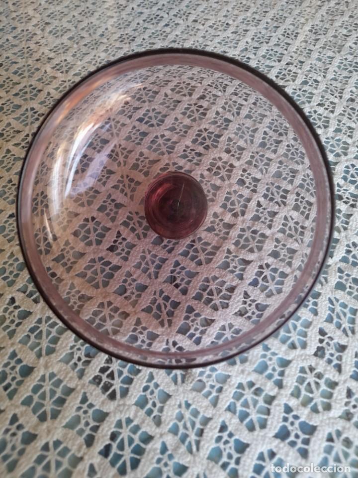 Antig&uuml;edades: Tapa para albarelo de cristal - Foto 4
