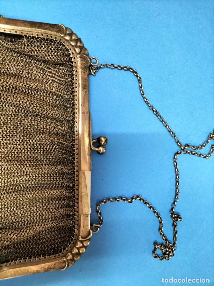 Antig&uuml;edades: Bolso de maya de alpaca - Foto 4