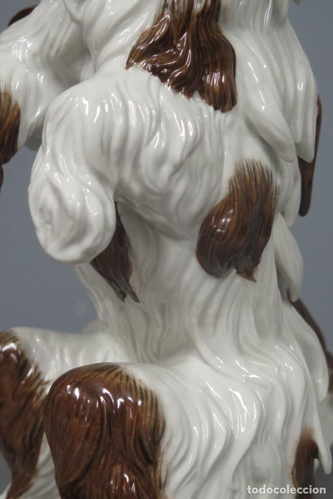 Antig&uuml;edades: BICHON. PORCELANA. ALGORA. PERFECTO ESTADO - Foto 2