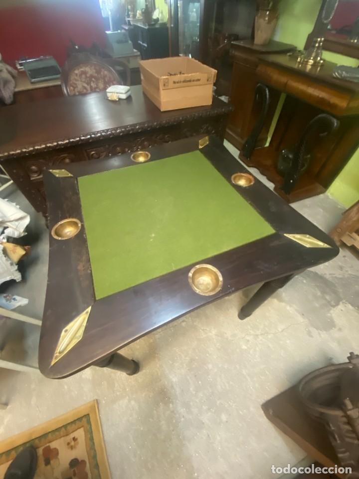 Antig&uuml;edades: Mesa de juego - Foto 1