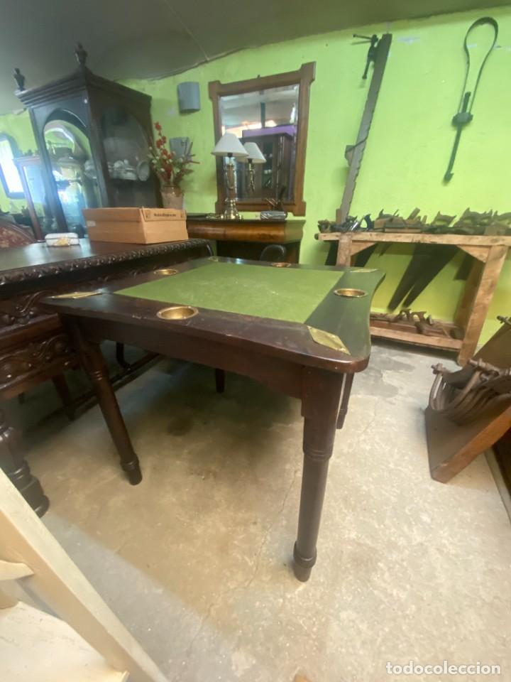 Antig&uuml;edades: Mesa de juego - Foto 2