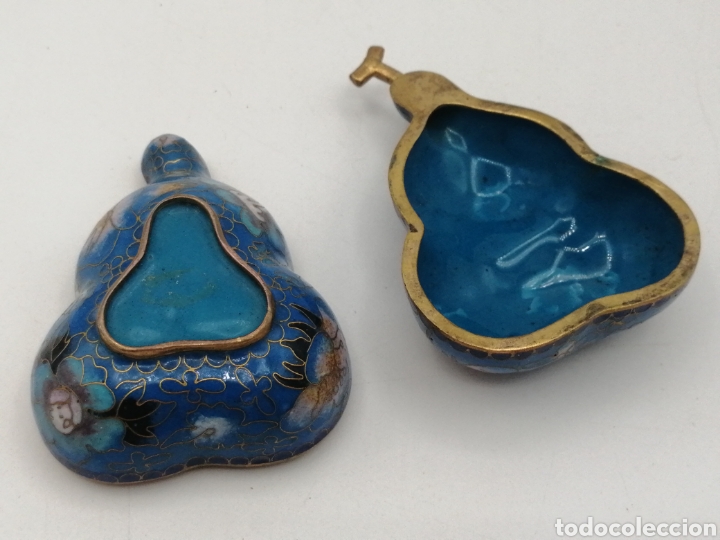 Antig&uuml;edades: Caja bronce y esmalte cloisonne - Foto 6