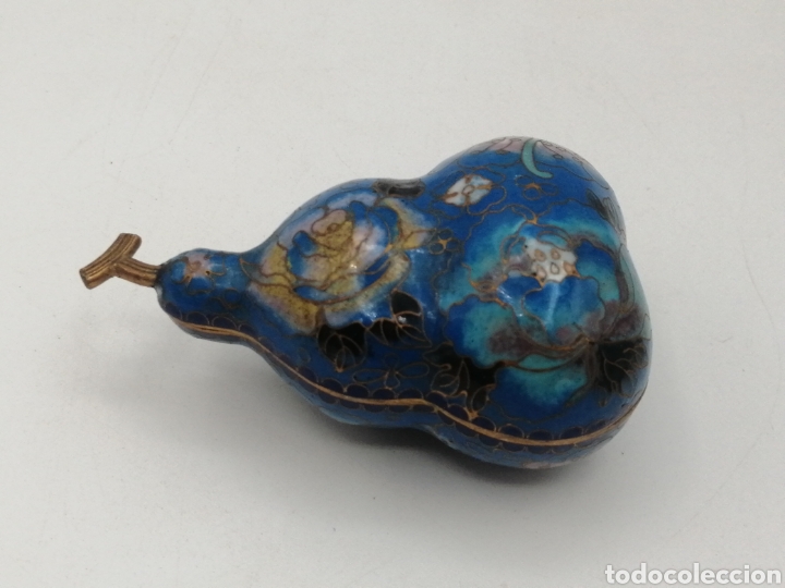 Antig&uuml;edades: Caja bronce y esmalte cloisonne - Foto 1