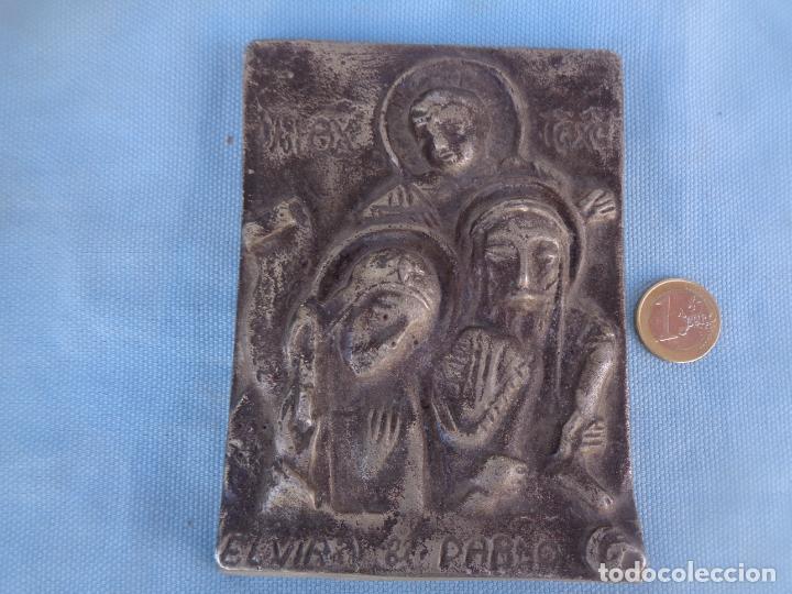 Oggetti Antichi: RELIEVE RELIGIOSO EN ALUMINIO