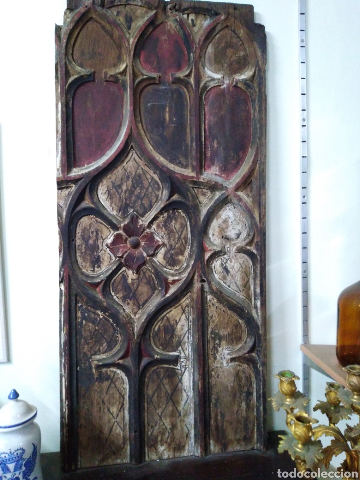 Antig&uuml;edades: Trozo de retablo. S. XVII - Foto 1