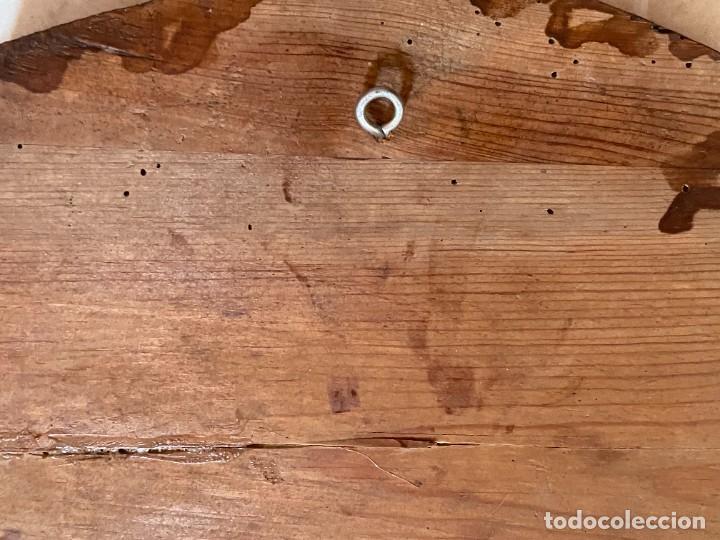 Antig&uuml;edades: Gran copete madera antiguo - Foto 6