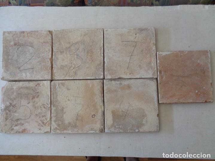 Antig&uuml;edades: PANEL SIETE AZULEJOS.VALENCIA SIGLOXIX - Foto 2