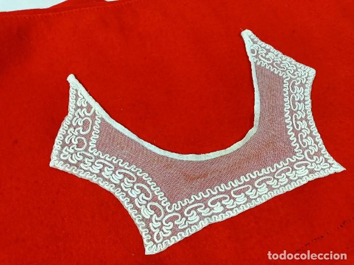 Antig&uuml;edades: ANTIGUO CUELLO DE TUL BORDADO - Foto 4